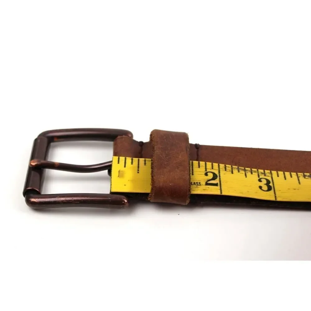 DOCKERS BROWN GENUINE LEATHER 1 3/8